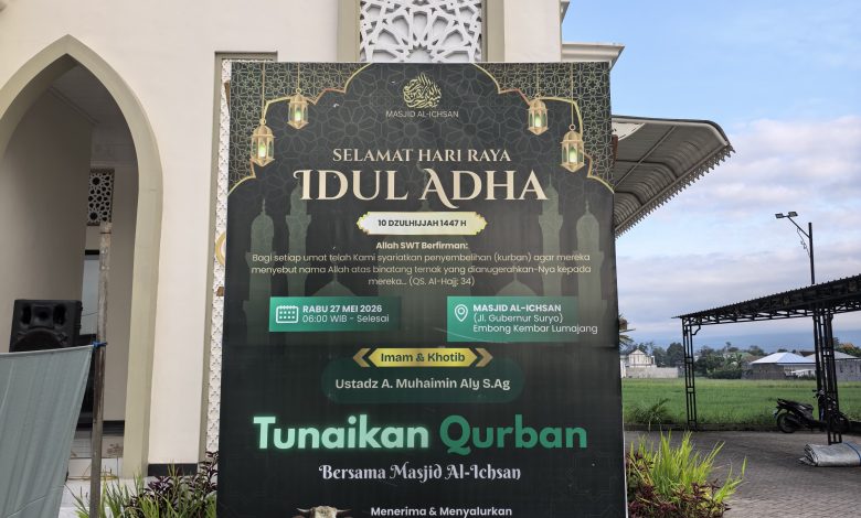 Hari Raya Idul Adha 1447 H di Masjid Al-Ichsan