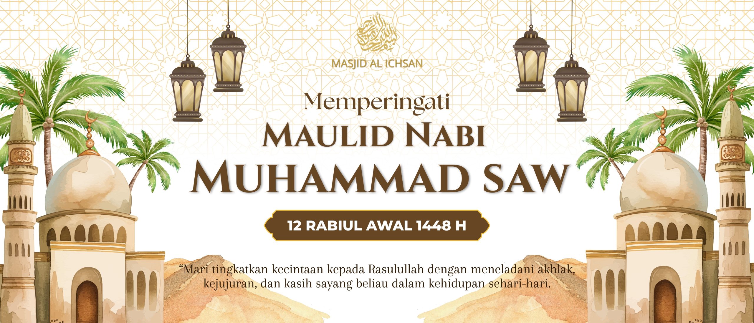 Maulid Nabi Muhammad SAW 1448 H